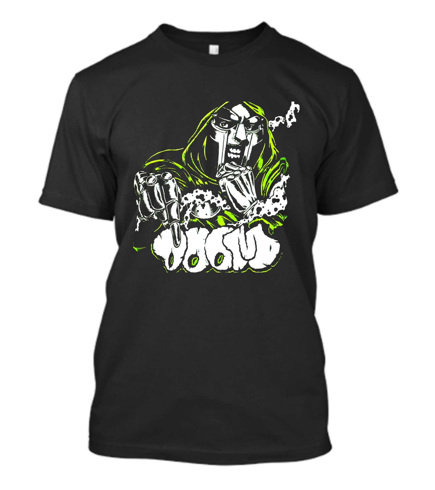 MF Doom Hip Hop Villain Mask Graffiti T-Shirt