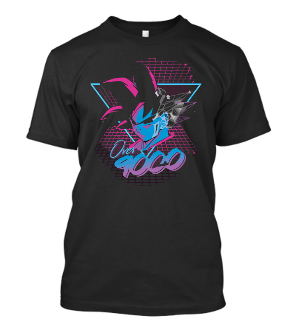 Dragon Ball Z Over 9000 Goku Neon T-Shirt
