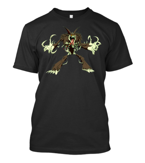 TMNT Rahzar Mutant Creature Character Action Pose T-Shirt