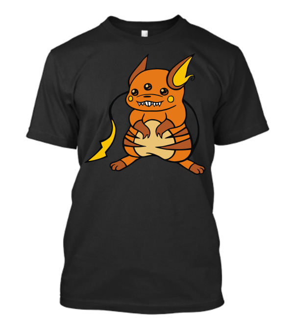 Raichu Problem Creepy Cute Three-Eyed Monster T-Shirt