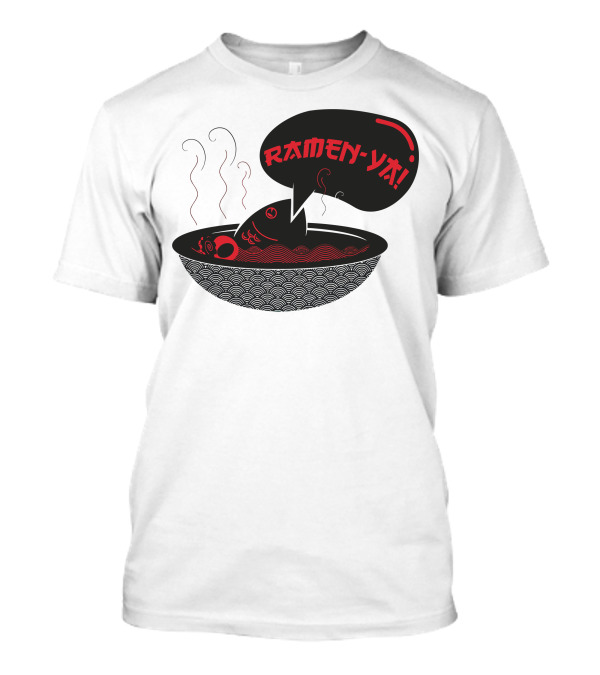 Ramen Ya Wavy Steam Bowl T-Shirt