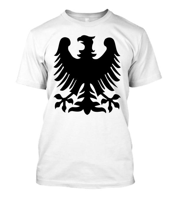 Black Eagles Crest Emblem Shadow T-Shirt