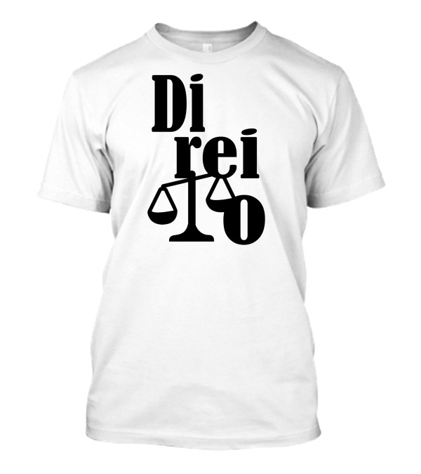Di Re Io Justiça Legalidade Balança T-Shirt