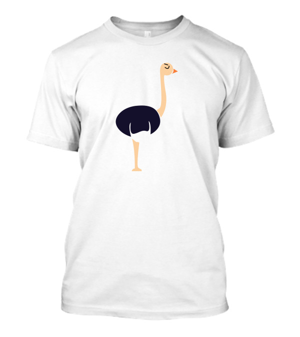 Emosional Ostrich Mood T-Shirt