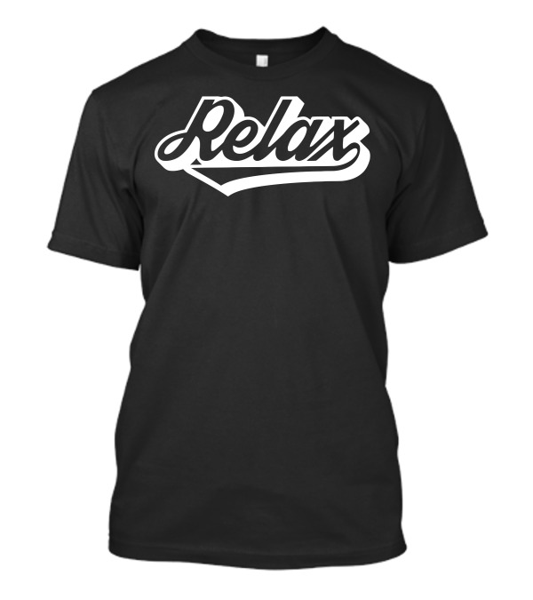 Relax Retro Script T-Shirt