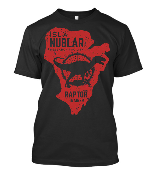 Isla Nublar Research Facility Raptor Trainer T-Shirt