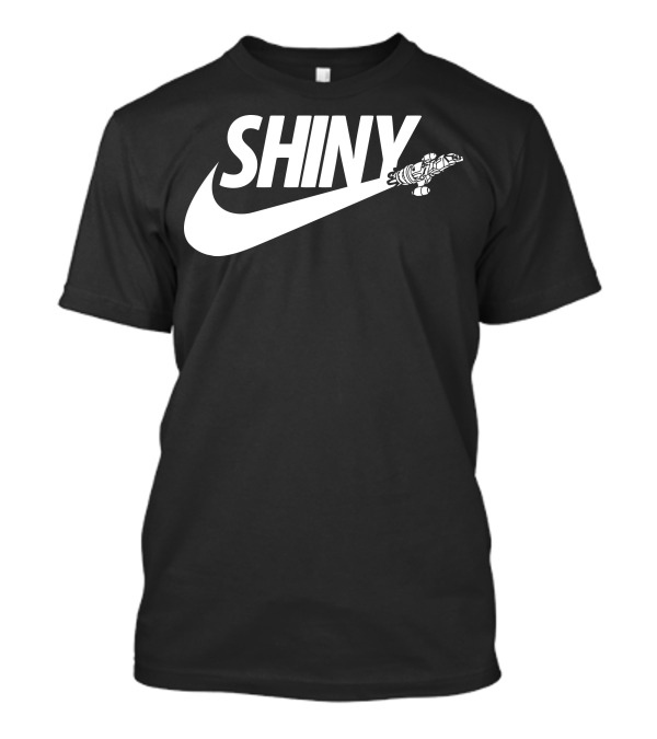 Shiny Serenity Iconic Spacecraft Swoosh T-Shirt