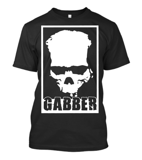 Gabber Skull Face T-Shirt