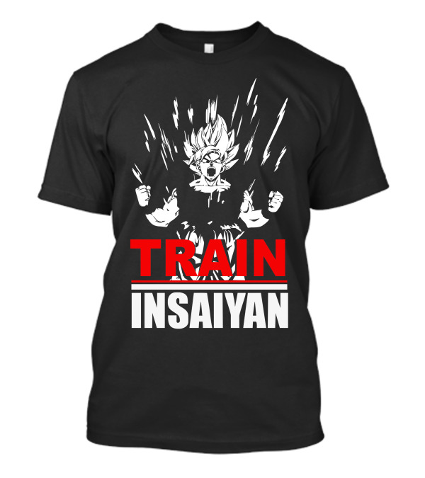 Train Insaiyan Goku Super Saiyan Power Burst T-Shirt