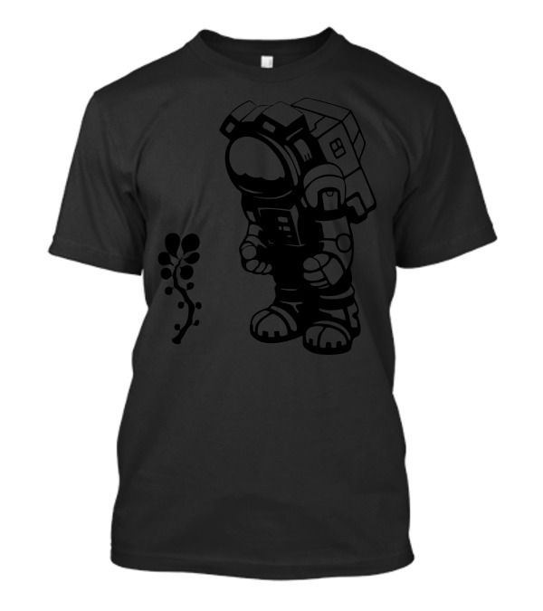 Starlit Astronaut In Solar Space Encounter T-Shirt