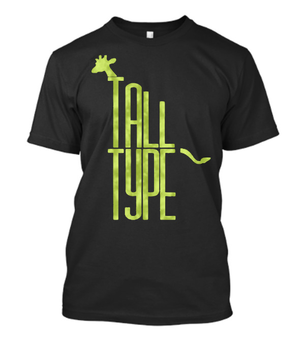 Tall Type Giraffe Head Integration T-Shirt