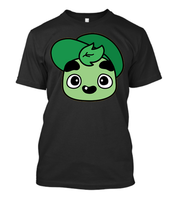 Baby Guava Cute Kawaii Green Cartoon Face T-Shirt