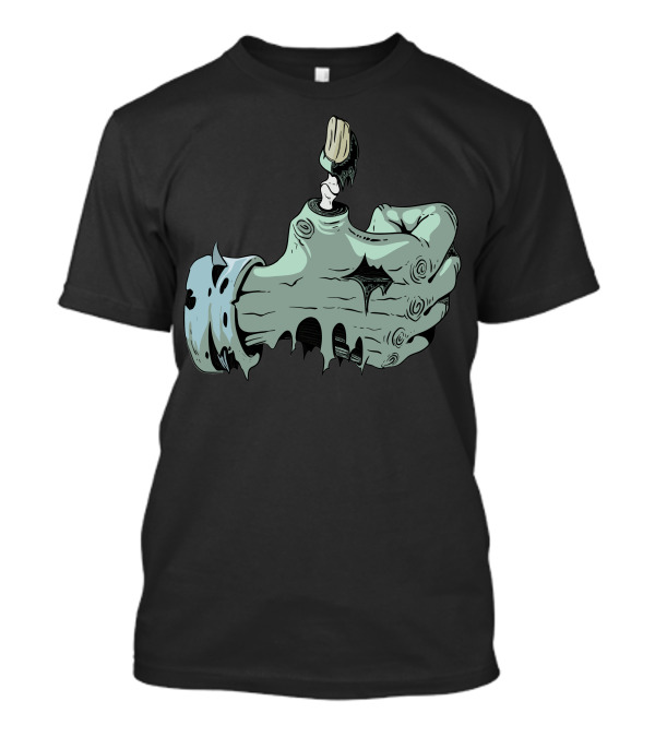 Zombie Like Thumbs Up Hand T-Shirt
