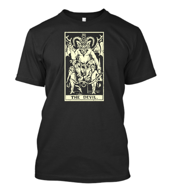 The Devil Tarot Card Baphomet T-Shirt