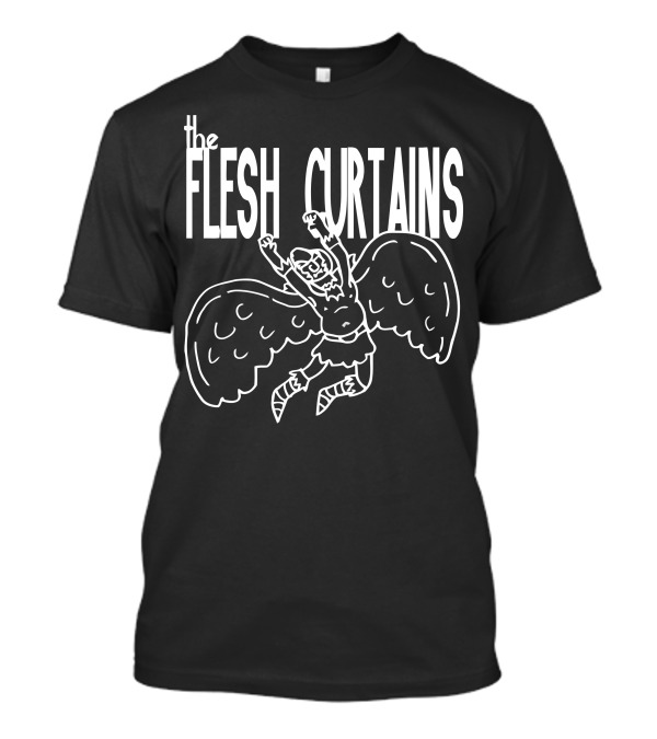 The Flesh Curtains Angel Wings T-Shirt