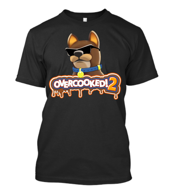 Overcooked 2 Cool Dog With Sunglasses T-Shirt