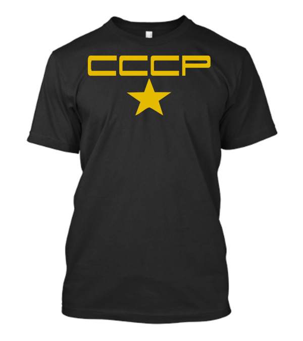 CCCP USSR Communist Russia Cold War Fun Star T-Shirt