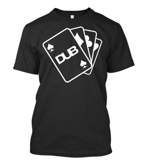 Dub Poker Cards Trio Spades Elements T-Shirt