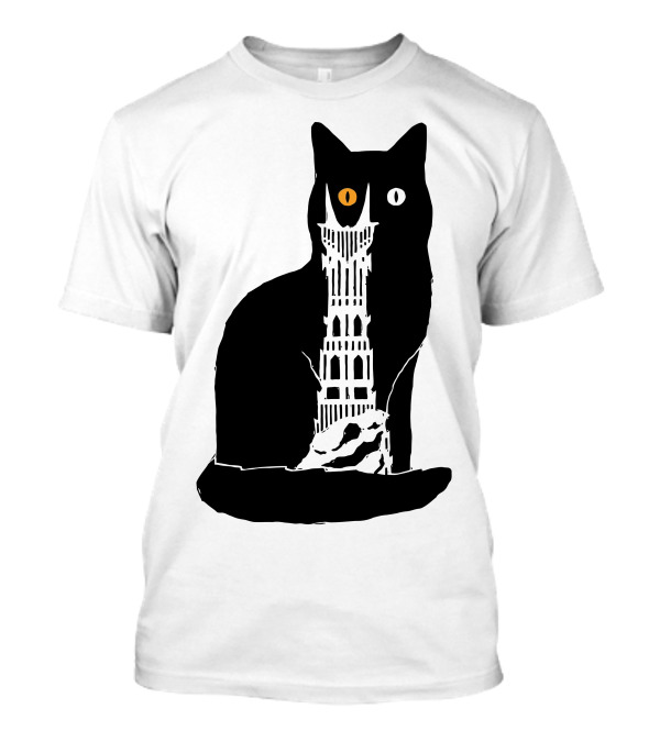 Barad Purr Eye Of Sauron Cat T-Shirt