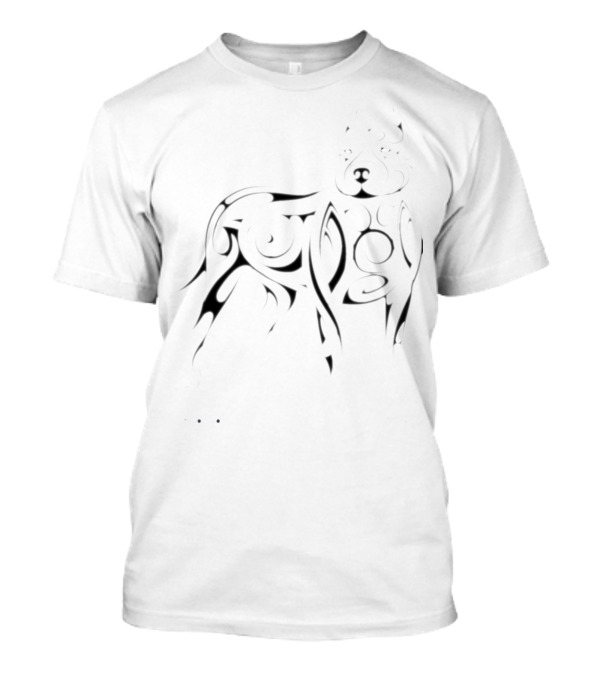 Dog Tattoo Tribal T-Shirt