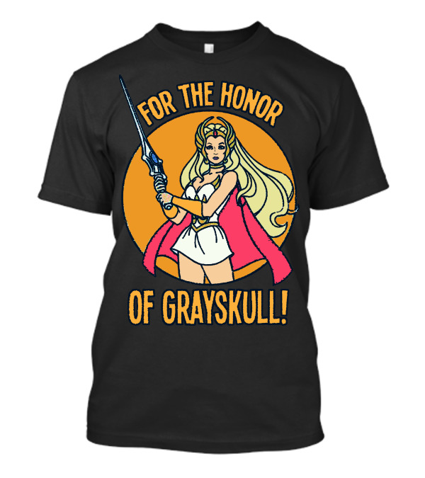 For The Honor Of Grayskull She-Ra Princess Of Power Vintage Retro T-Shirt