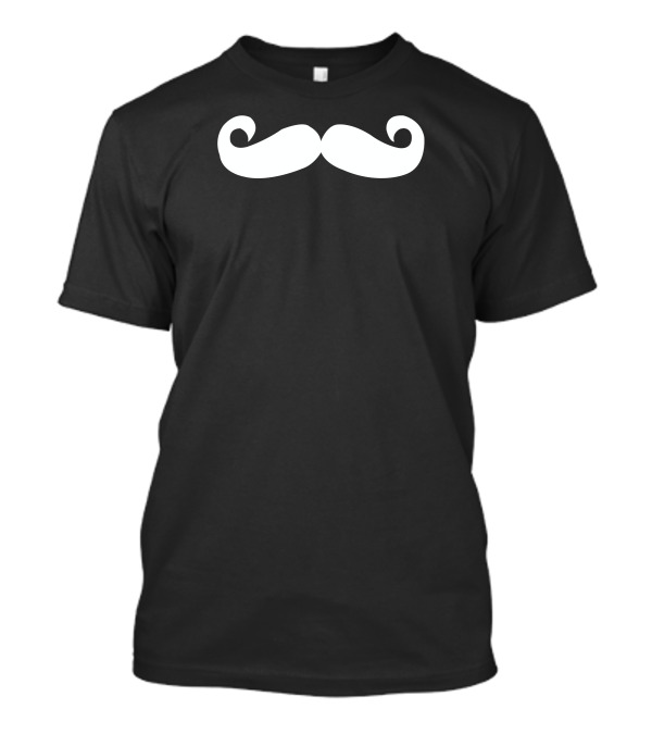 Mustache Icon Simple Bold Classic T-Shirt