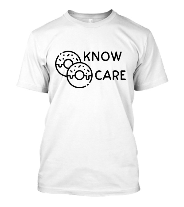 Know Care Donut Lover Men Women Kid Cute T-Shirt
