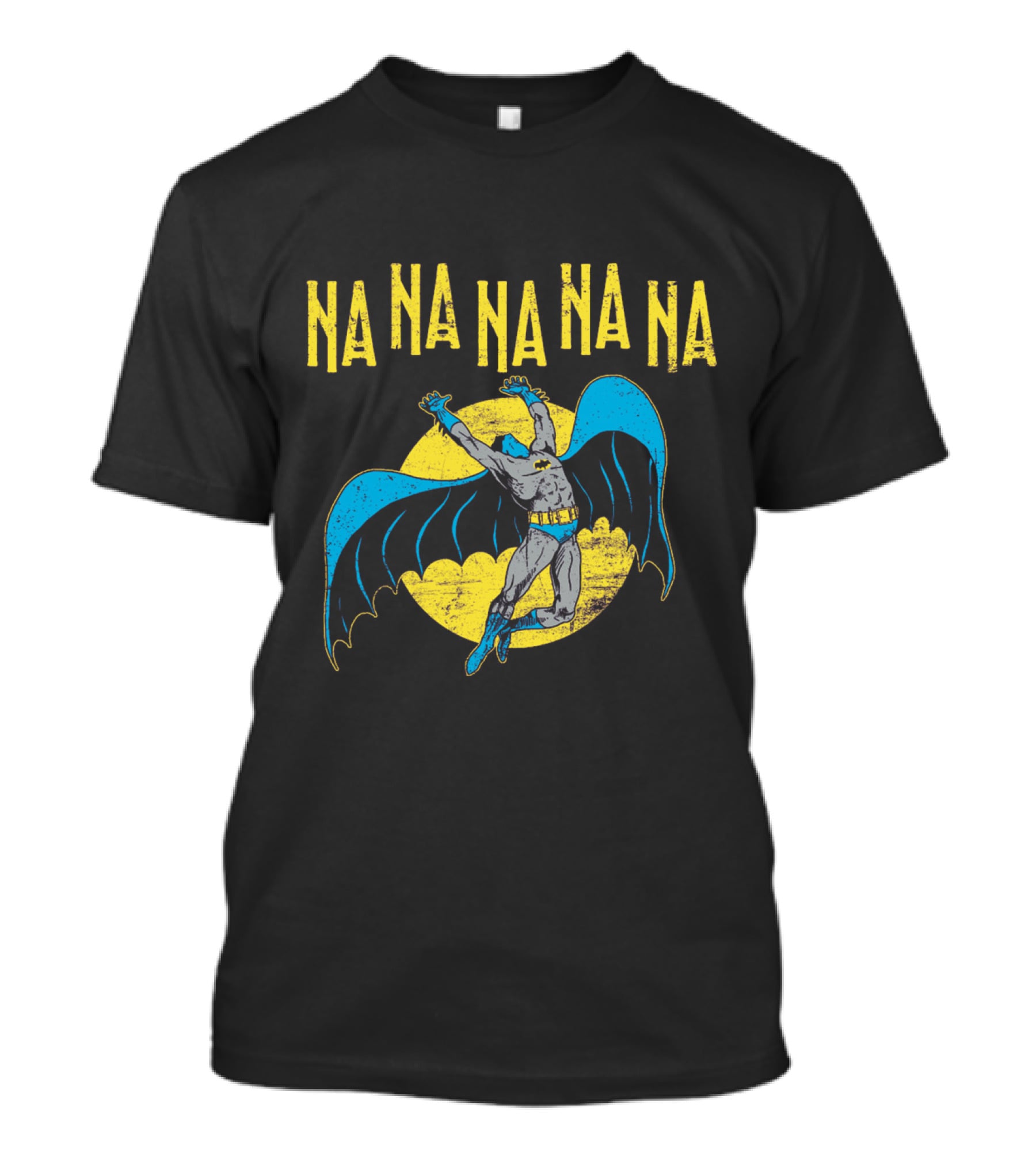 Na Na Na Na Na Na Batman Retro Style 1960s Comic Book Hero Vintage Bat T-Shirt