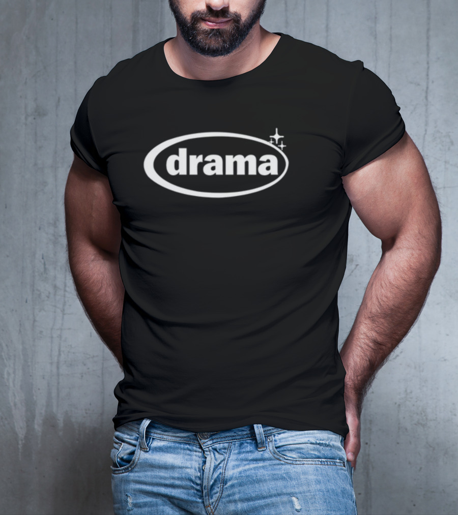 Drama Call Logo Parody With Sparkles T-Shirt