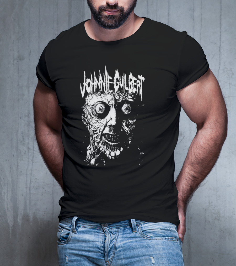 Johnnie Guilbert Haunted Soul Horror Face T-Shirt