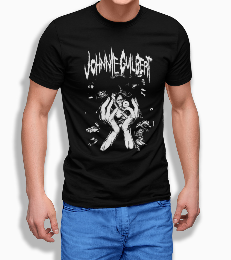 Johnnieguilbert Tortured Mind Eyes And Hands Horror T-Shirt