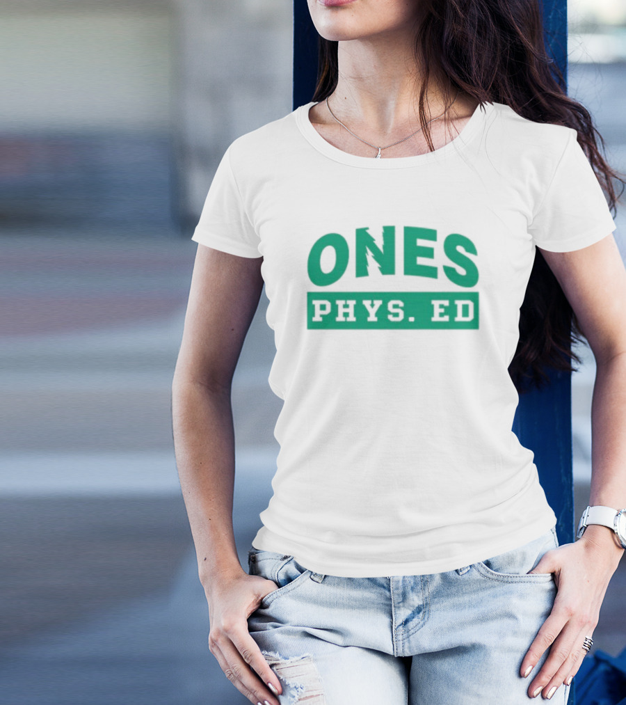 ONES Phys Ed Retro Sports Logo Vintage Gym T-Shirt