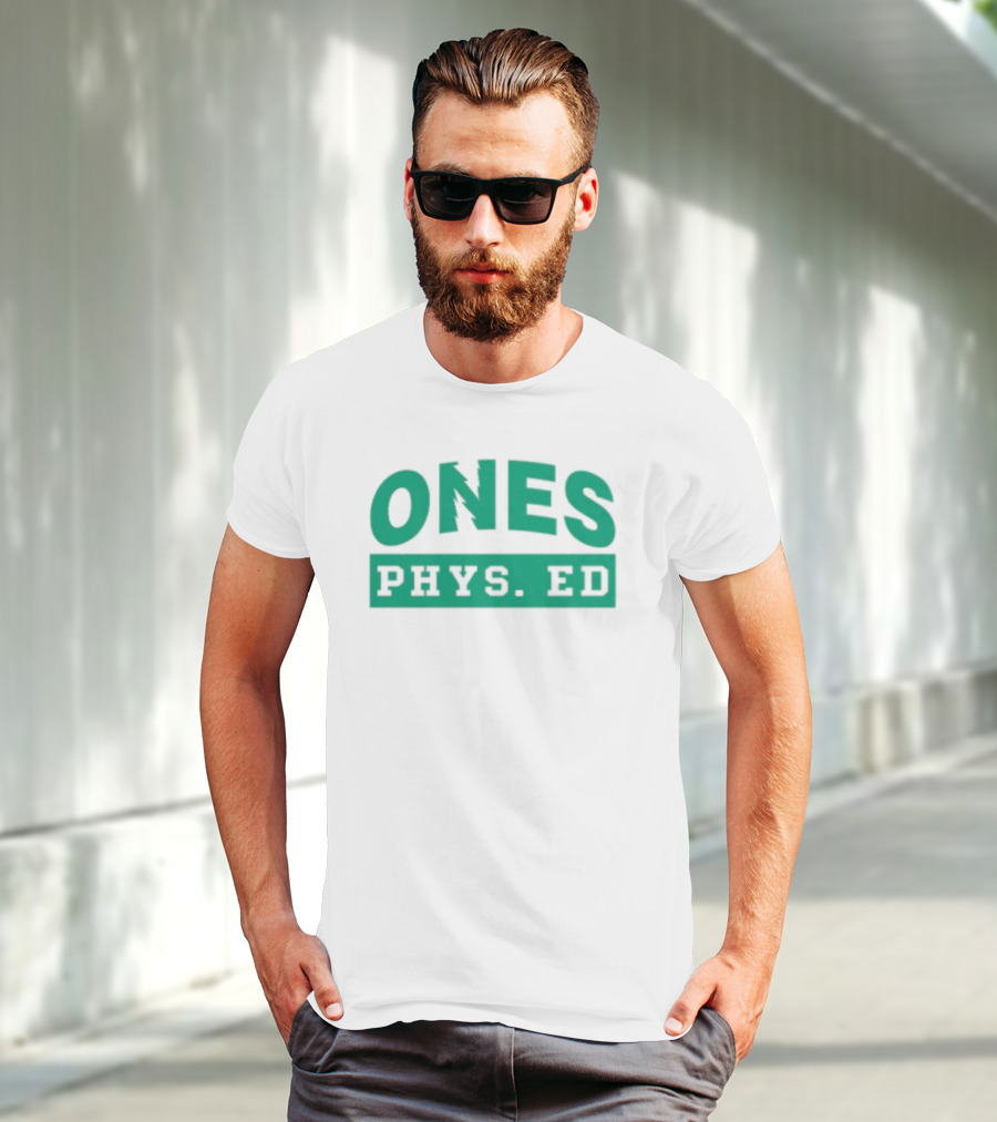 ONES Phys Ed Retro Sports Logo Vintage Gym T-Shirt
