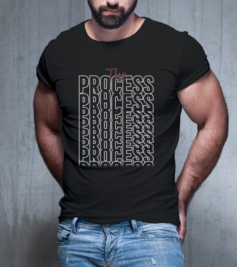 The Process Stacked Repetition T-Shirt