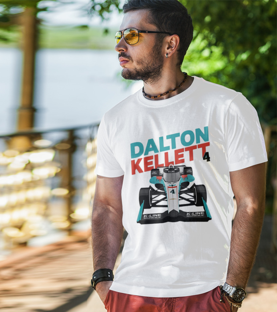 DALTON KELLETT 4 K-LINE INSULATIONS USA INDYCAR T-Shirt