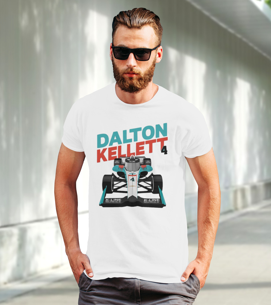 DALTON KELLETT 4 K-LINE INSULATIONS USA INDYCAR T-Shirt