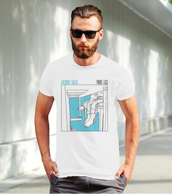 Anthony Green Young Legs Blue Chair T-Shirt