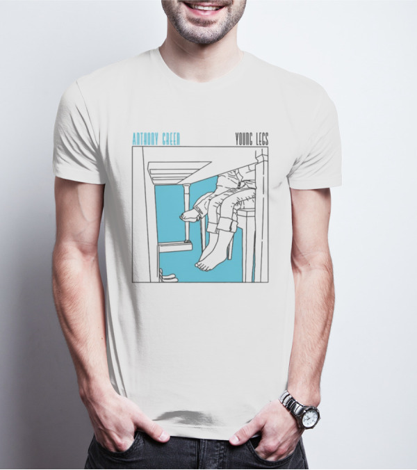 Anthony Green Young Legs Blue Chair T-Shirt