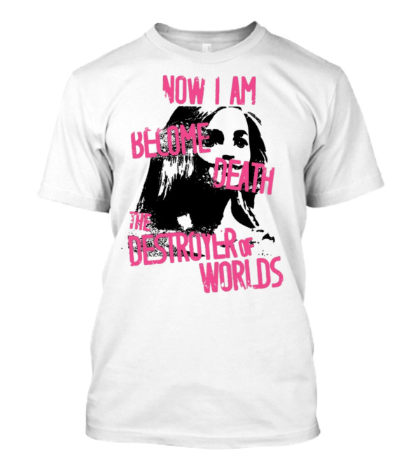 Now I Am Become Death The Destroyer Of Worlds Grunge T-Shirt