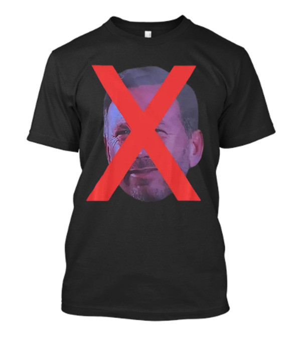 Max Verstappen Red X Over Face I Just Want Red Bull To Lose Willne T-Shirt