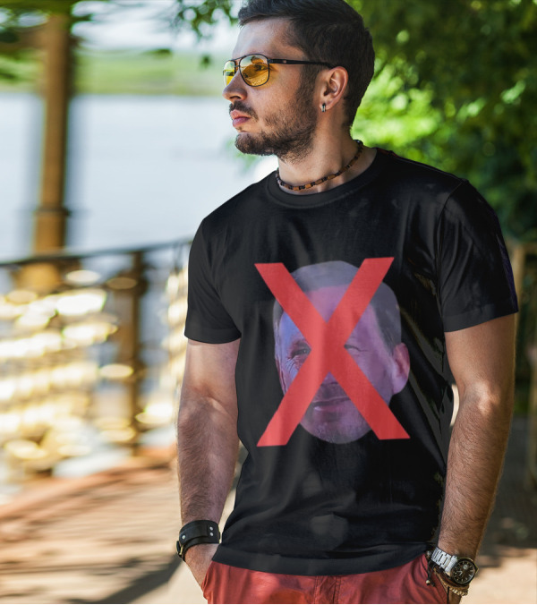 Max Verstappen Red X Over Face I Just Want Red Bull To Lose Willne T-Shirt