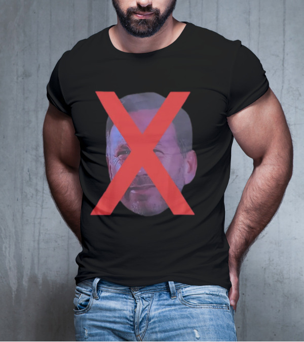Max Verstappen Red X Over Face I Just Want Red Bull To Lose Willne T-Shirt