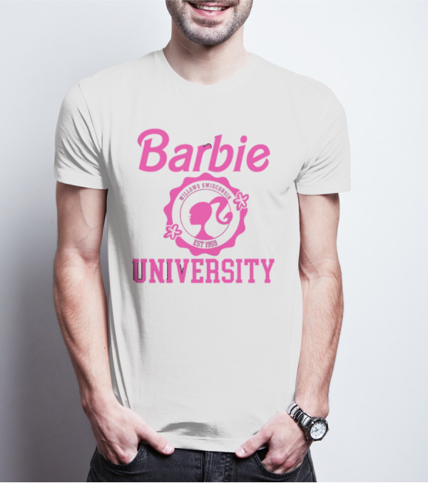 Barbie University Willows Wisconsin Est 1959 T-Shirt
