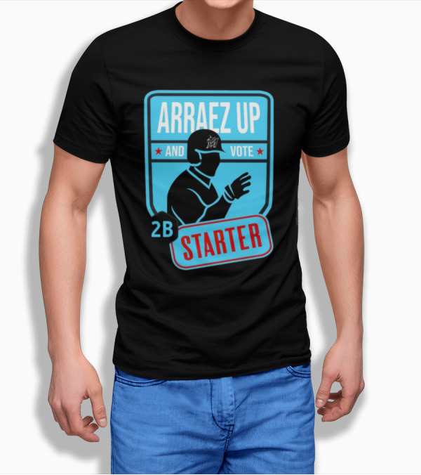 Arraez Up And Vote 2B Starter Miami Baseball T-Shirt