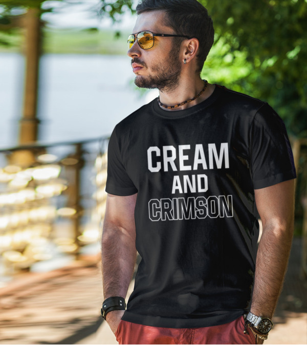 Nick Mayerik Cream And Crimson Indiana Team Colors T-Shirt