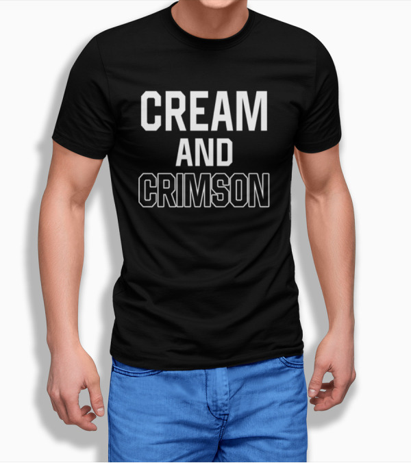Nick Mayerik Cream And Crimson Indiana Team Colors T-Shirt