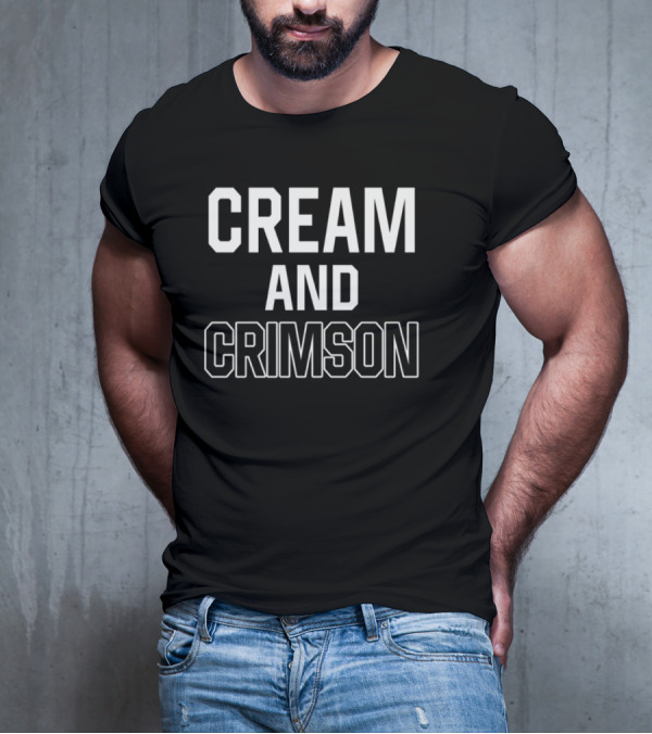 Nick Mayerik Cream And Crimson Indiana Team Colors T-Shirt