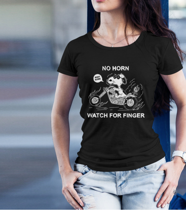 No Horn Watch For Finger Heavy Slime T-Shirt