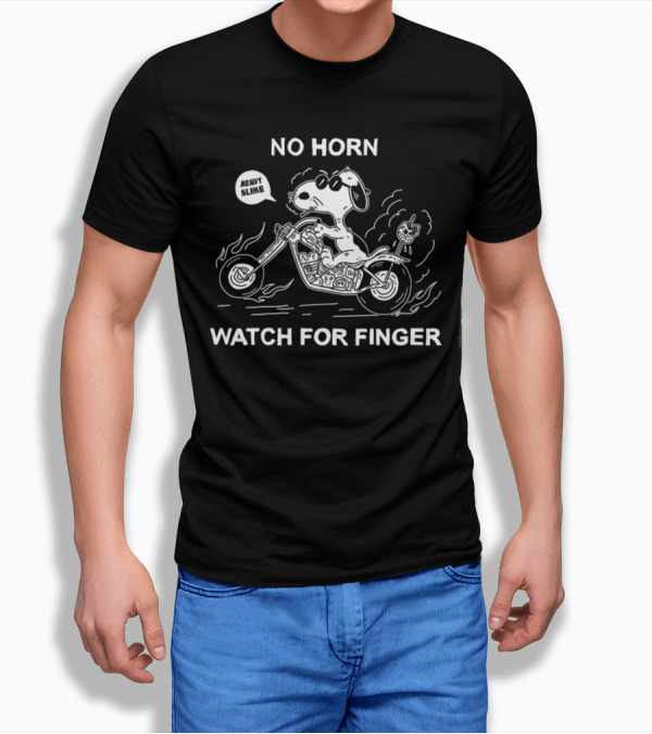 No Horn Watch For Finger Heavy Slime T-Shirt