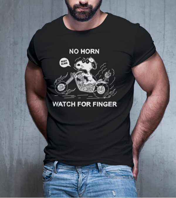 No Horn Watch For Finger Heavy Slime T-Shirt